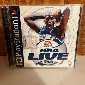 NBA Live 2001 PlayStation 1